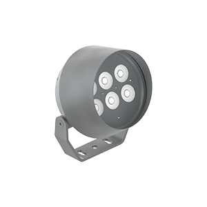Светодиодный светильник VARTON архитектурный Frieze S 30 Вт 4000 K линзованный 10х70 градусов RAL7045 серый
